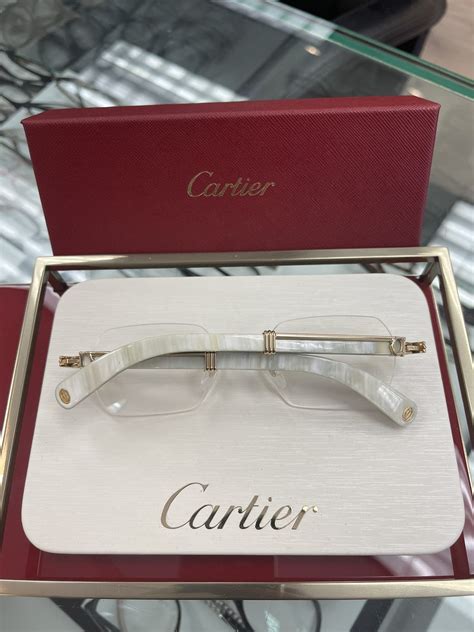 cartier white buffs replica|cartier glasses buffalo horn.